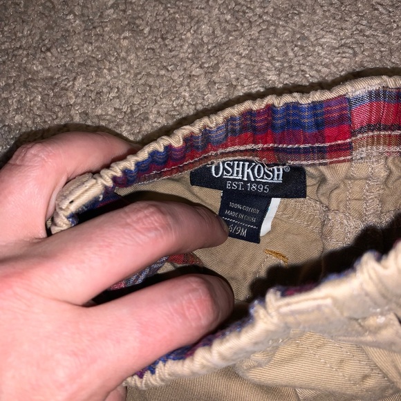 Baby Boy Khaki/Plaid Pants 6/9m - Picture 5 of 6